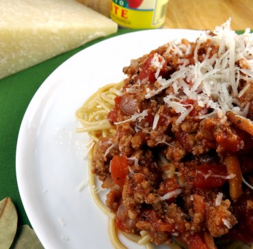 Spaghetti Bolognaise © G. Stansbury