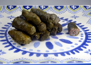 Stuffed Grape Leaves © G. Stansbury